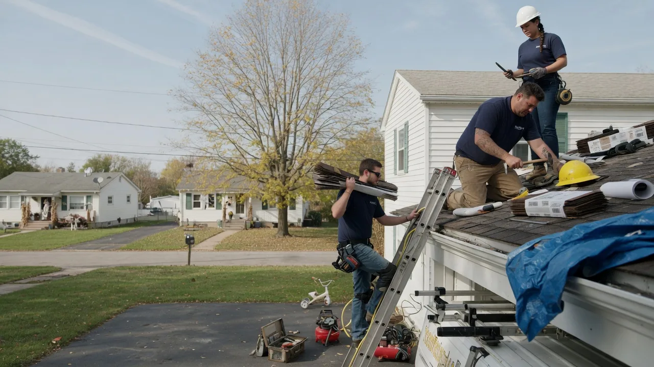 Local Roofing Contractors in Baldwin, IL near me